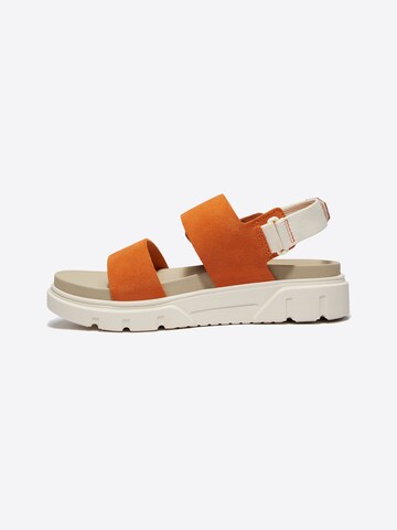 TIMBERLAND Sandaal in Oranje