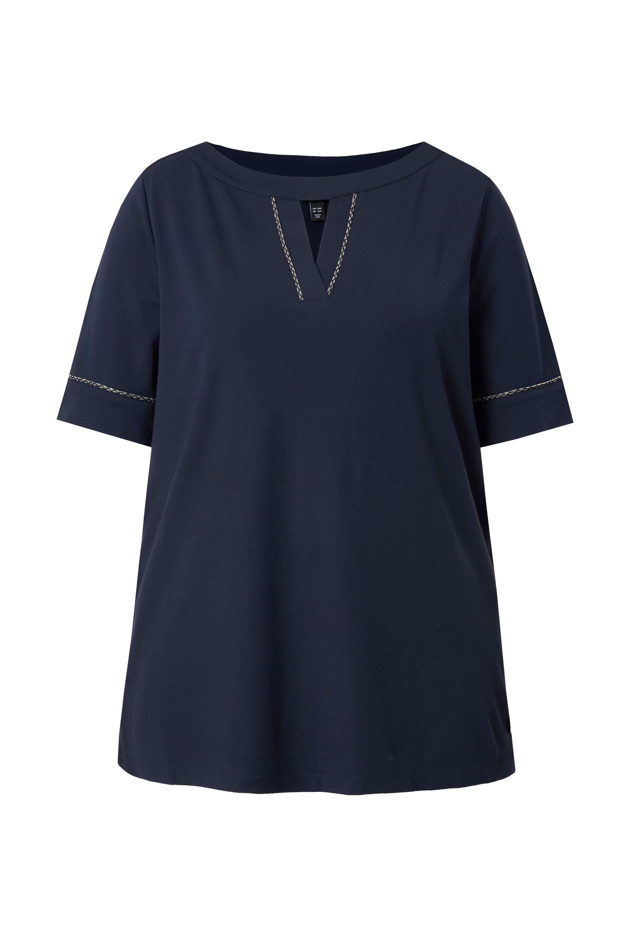 Ulla Popken Shirt in Blau: Vorderseite