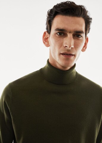 Pull-over 'Willyt' MANGO MAN en vert