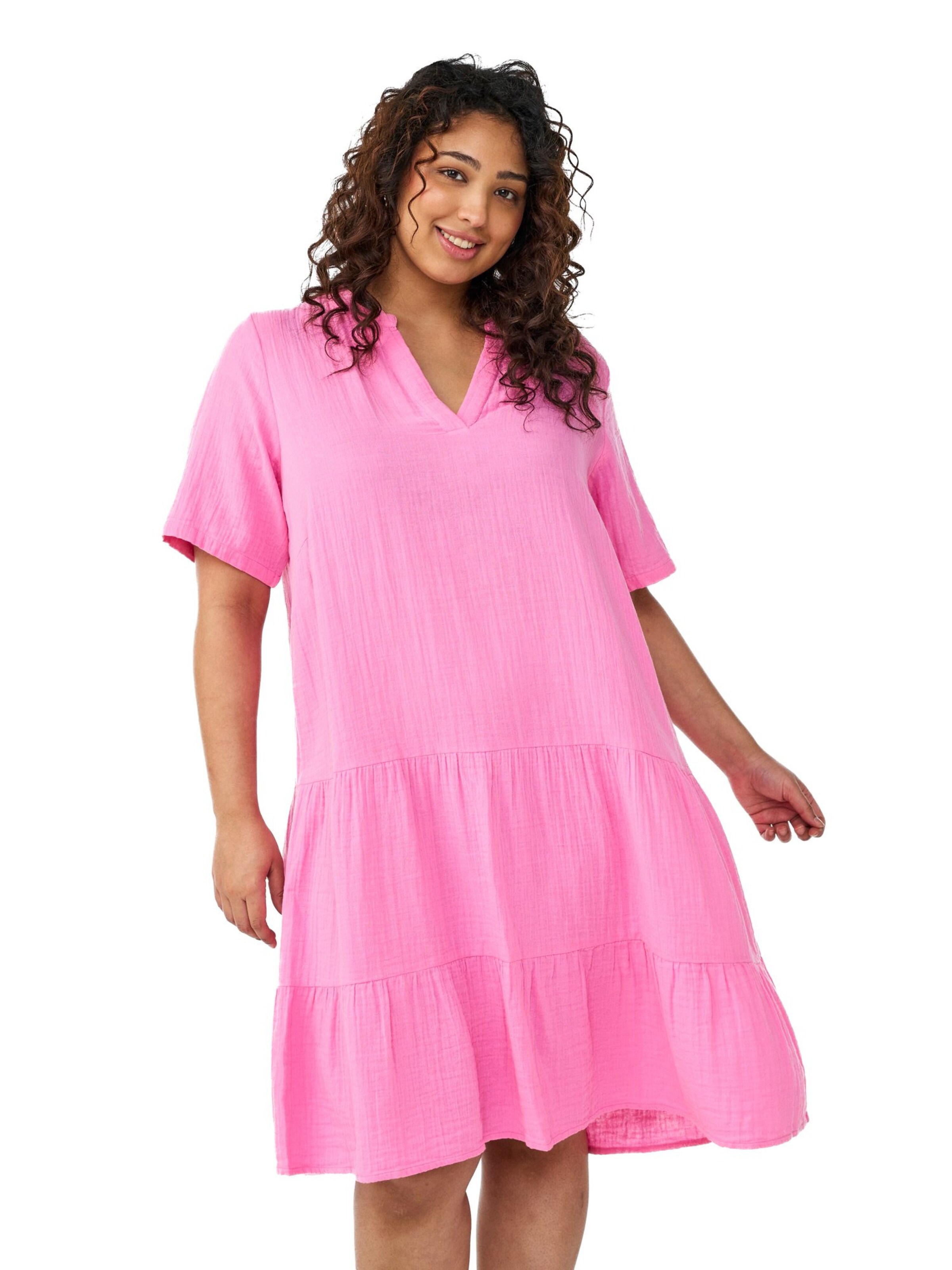 Robe d’été 'Vviva' Zizzi en rose : devant