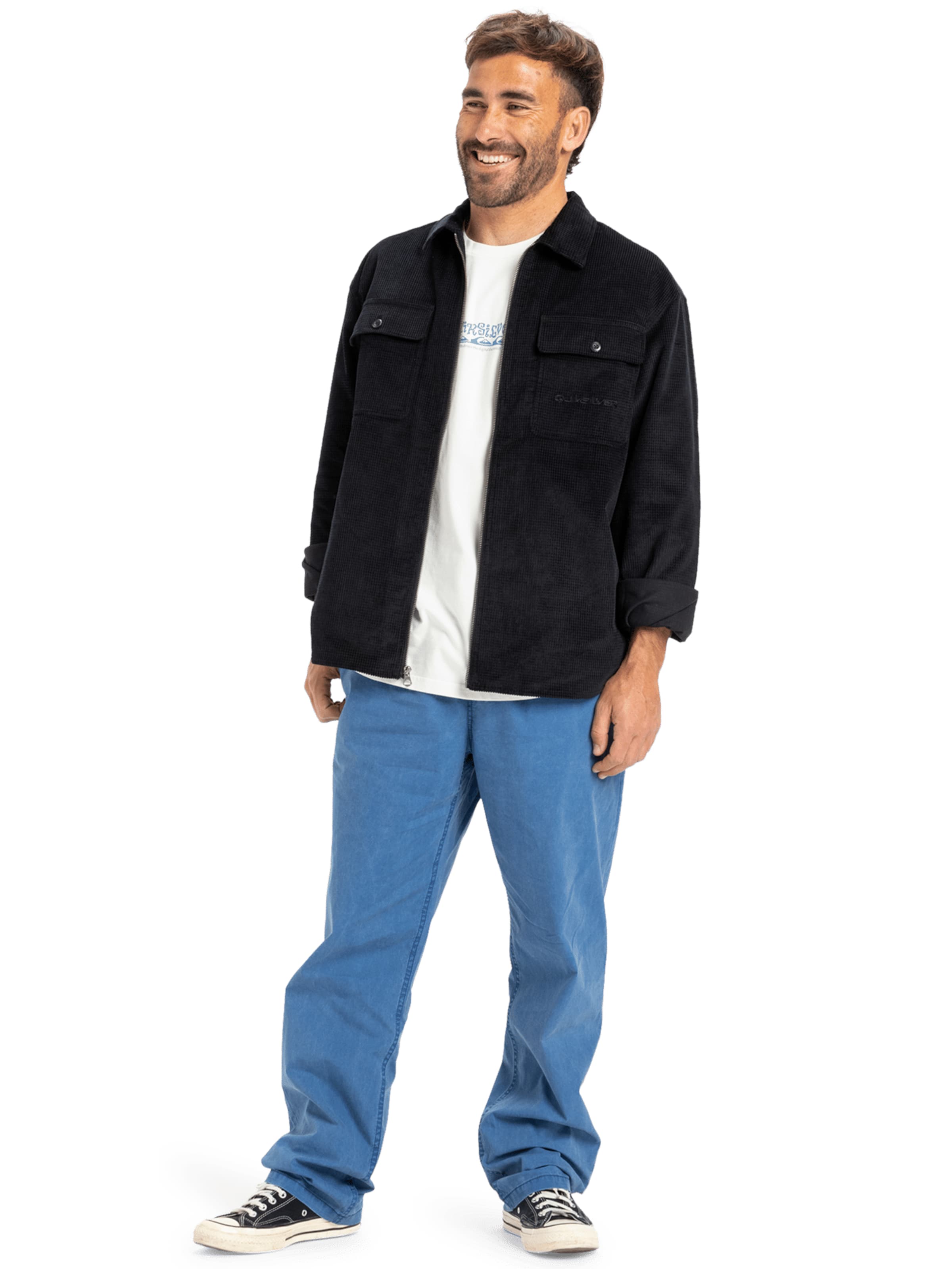 QUIKSILVER Jacke 'Shapac Rad' in Schwarz