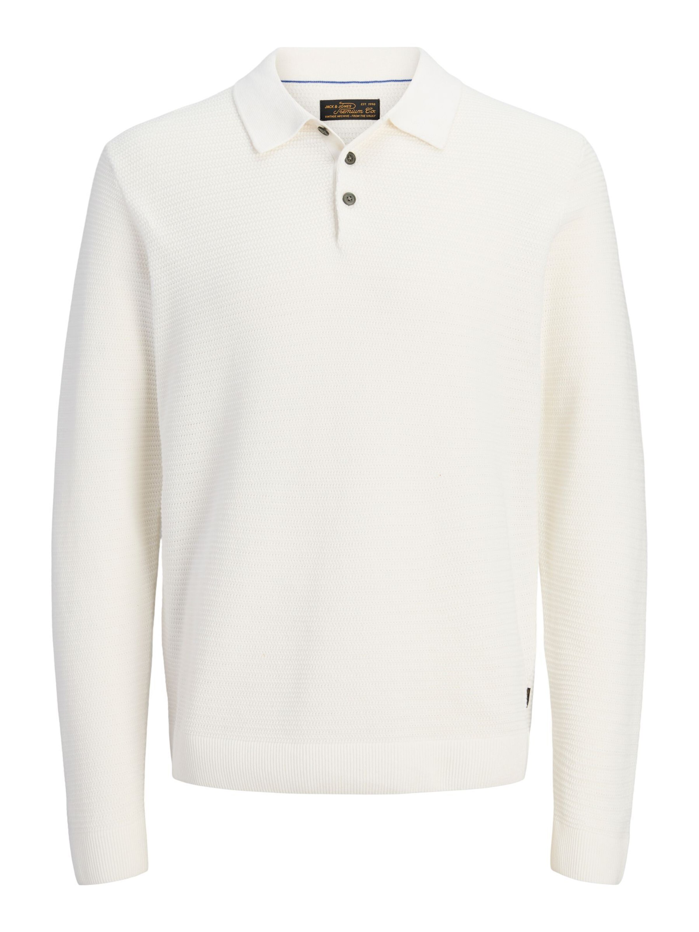 JACK & JONES Sweater in White: front