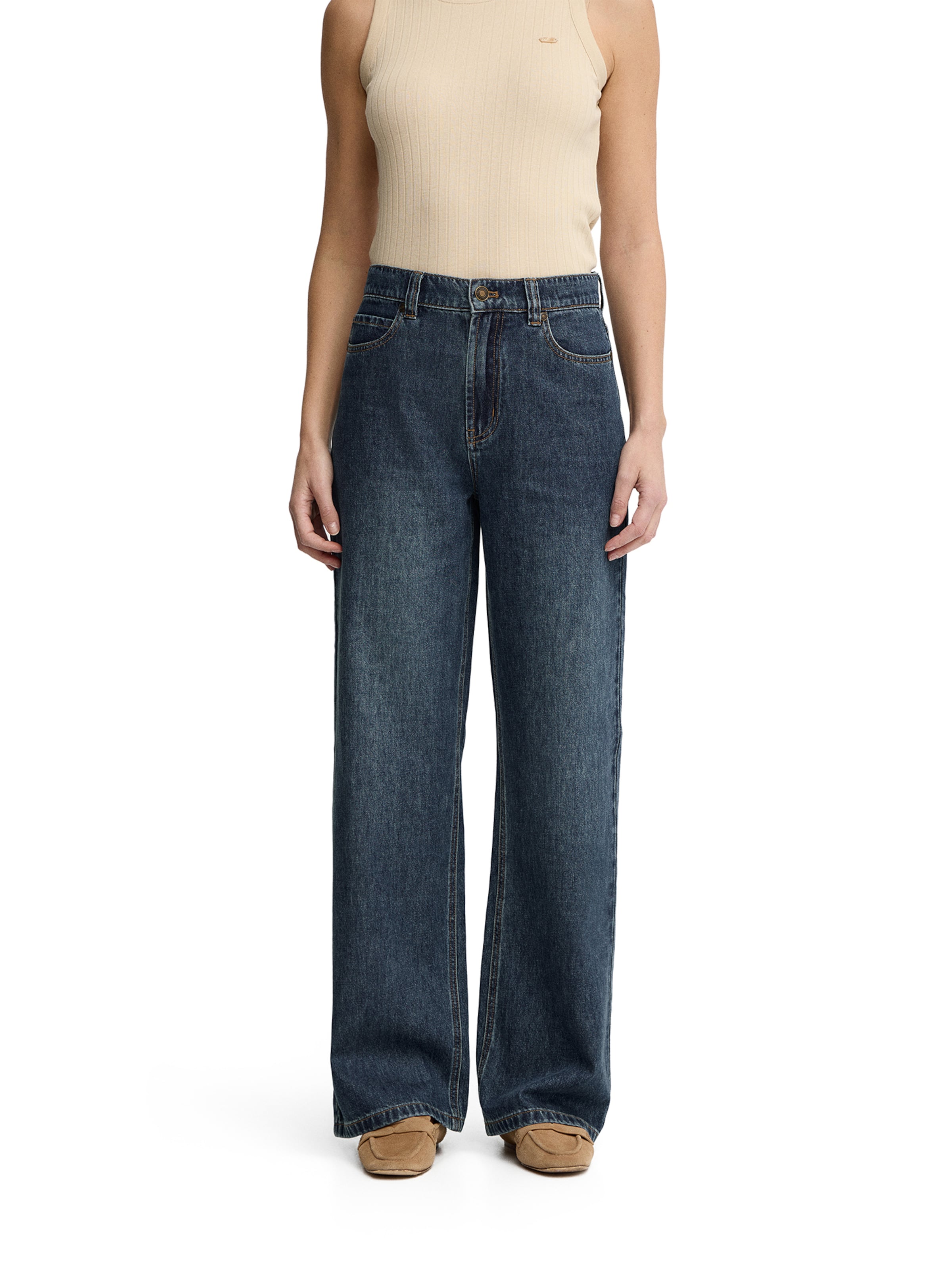 Polo Club Loose fit Jeans in Blue: front