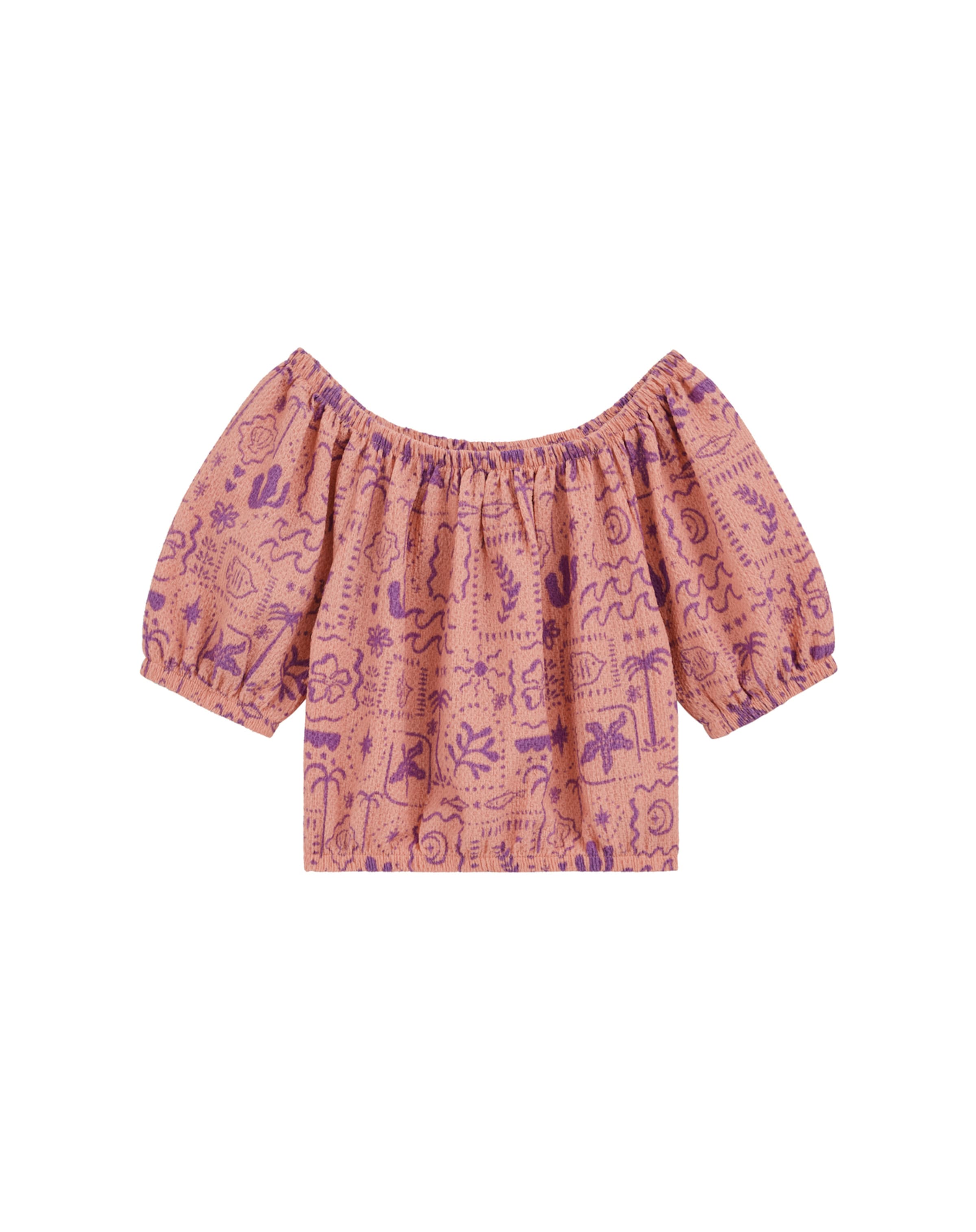 WE Fashion - Camiseta en rosa