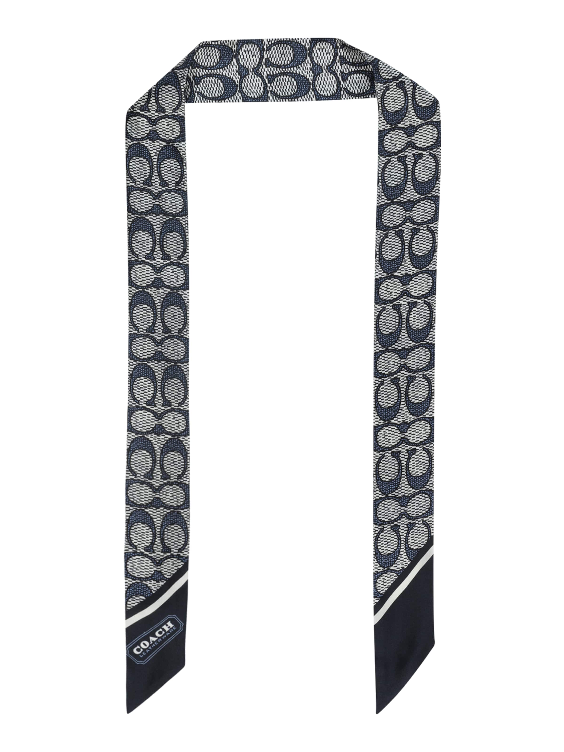 COACH Шал в синьо: отпред