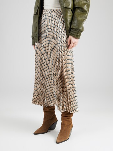 Jupe SCOTCH & SODA en beige : devant