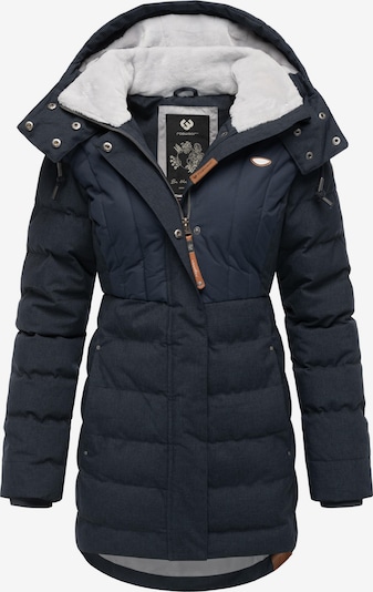 Ragwear Winterparka 'Ashanta' in navy / hellgrau, Produktansicht