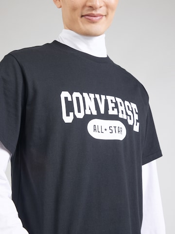 CONVERSE Μπλουζάκι 'Retro Chuck' σε μαύρο