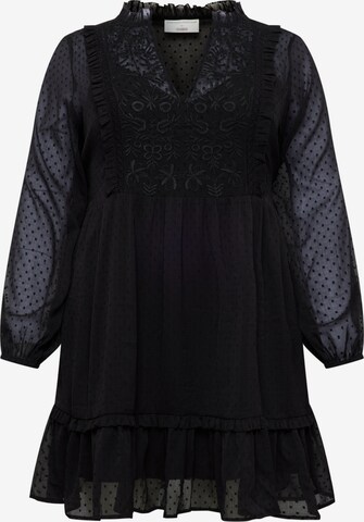 Robe Guido Maria Kretschmer Curvy en noir : devant