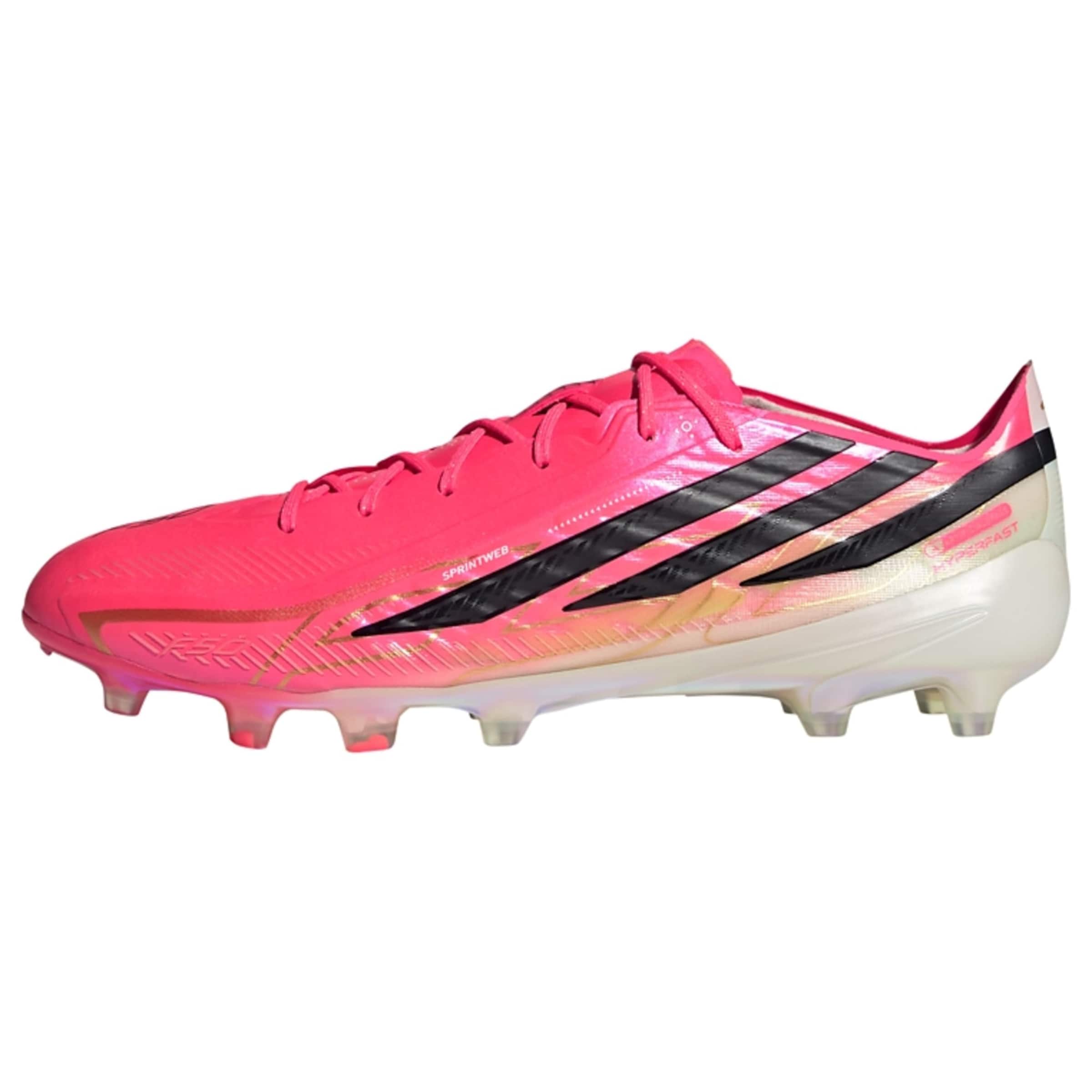 Chaussure de foot 'F50 Hyperfast Elite' ADIDAS PERFORMANCE en rose : devant
