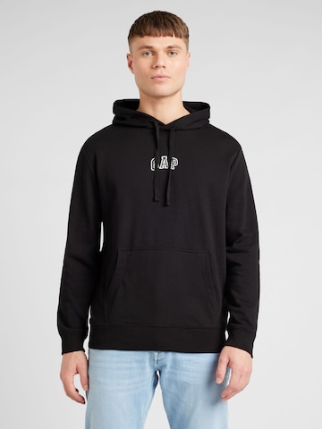 GAP Sweatshirt in Zwart: voorkant