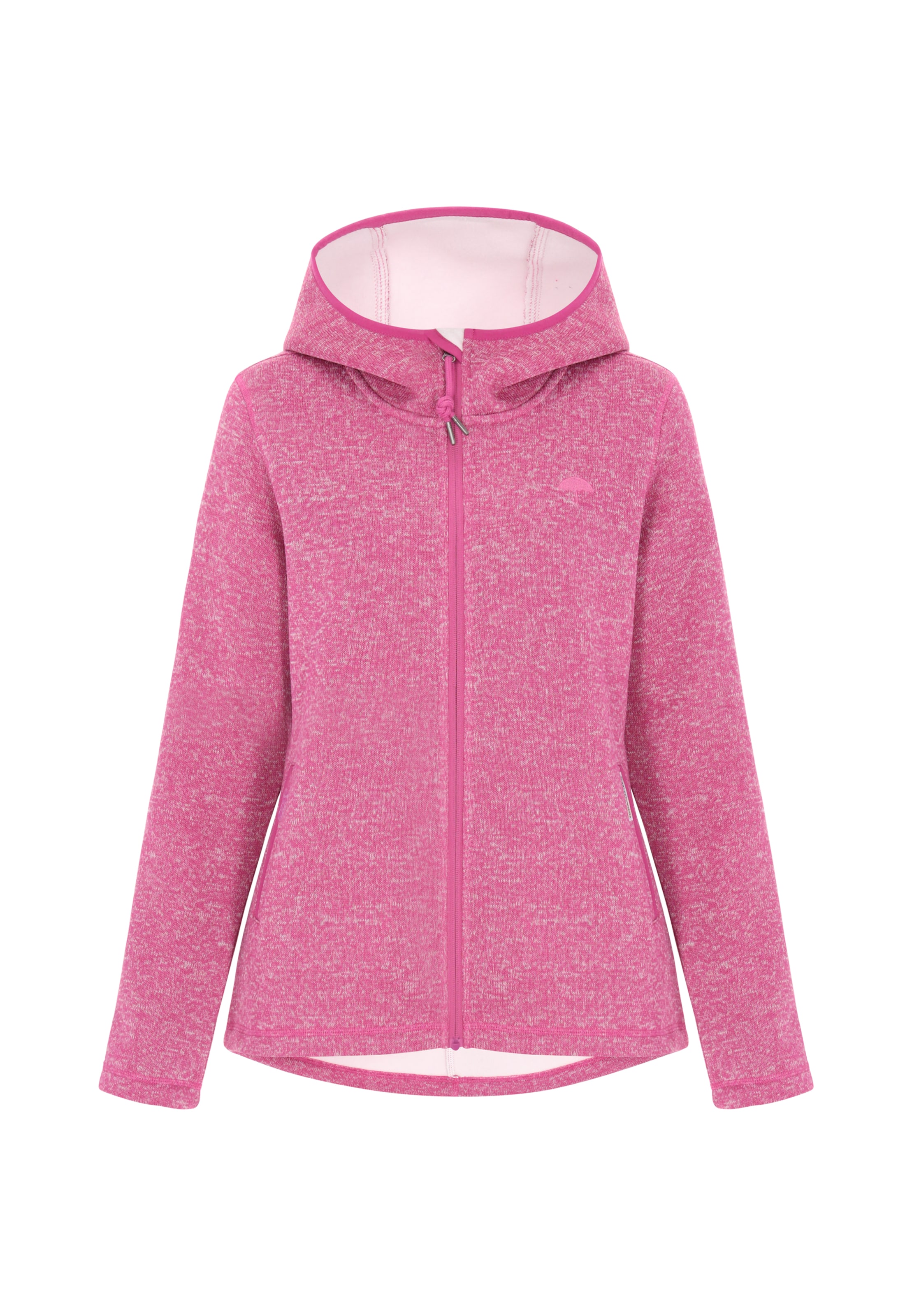 Schmuddelwedda Flisová bunda - Ružová: predná strana