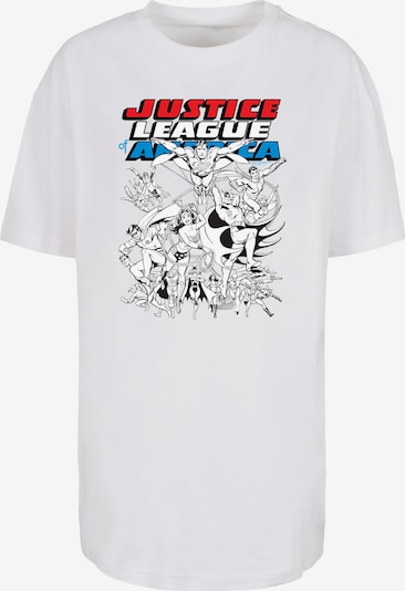 Maglia extra large 'Justice League Mono Action Pose' F4NT4STIC di colore blu / rosso / nero / bianco, Visualizzazione prodotti
