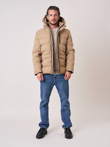 Deeluxe Winterjas in Beige
