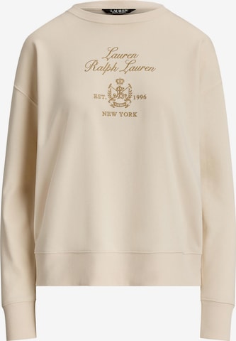 smėlio Lauren Ralph Lauren Megztinis be užsegimo 'EASY FRENCH': priekis
