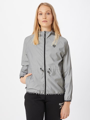 MOROTAI Athletic Jacket in Grey: front