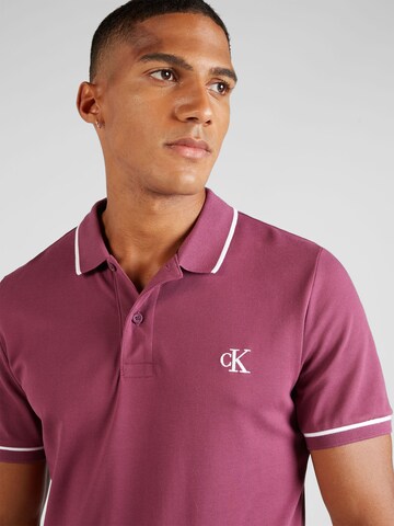 Calvin Klein Jeans Μπλουζάκι σε λιλά