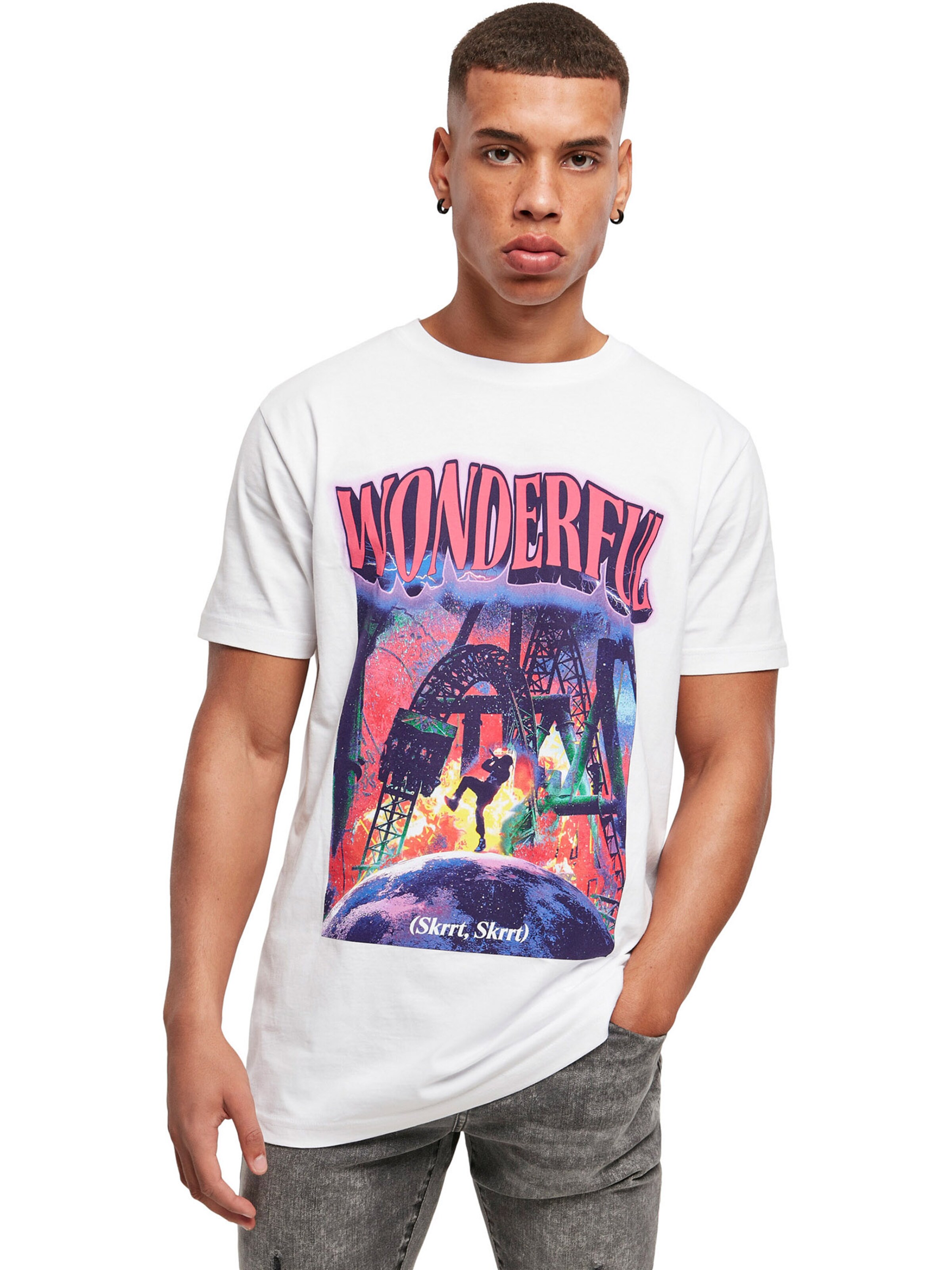 Mister Tee Bluser & t-shirts i hvid: forside