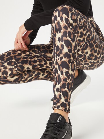 VILA - Skinny Leggings 'Anna' em bege