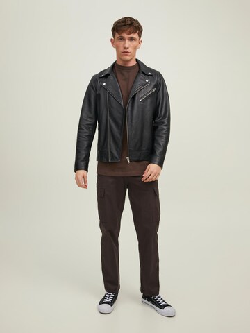 JACK & JONES Shirt in Brown