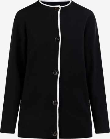 Cardigan usha BLACK LABEL en noir : devant