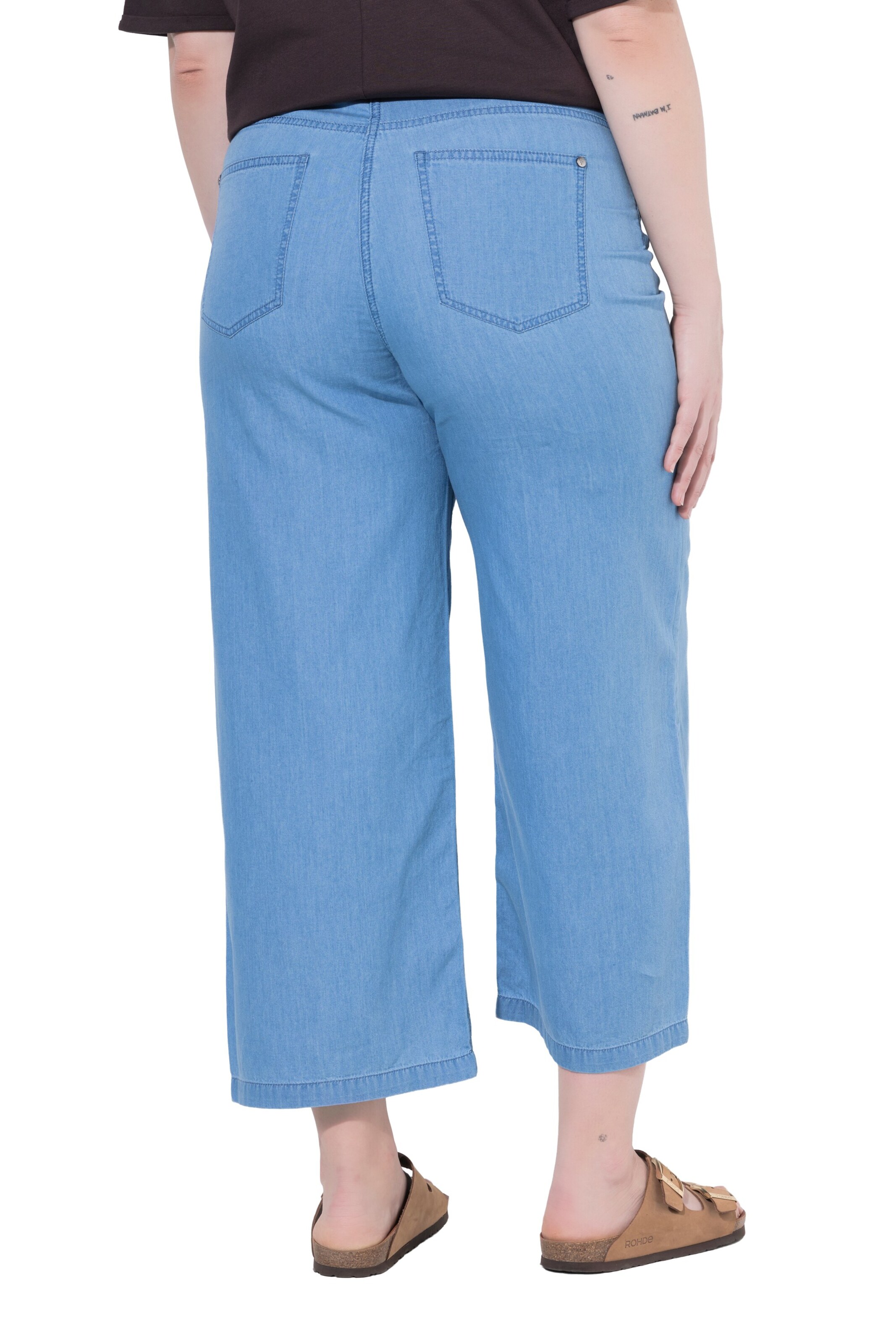 Ulla Popken Regular Jeans in Blauw