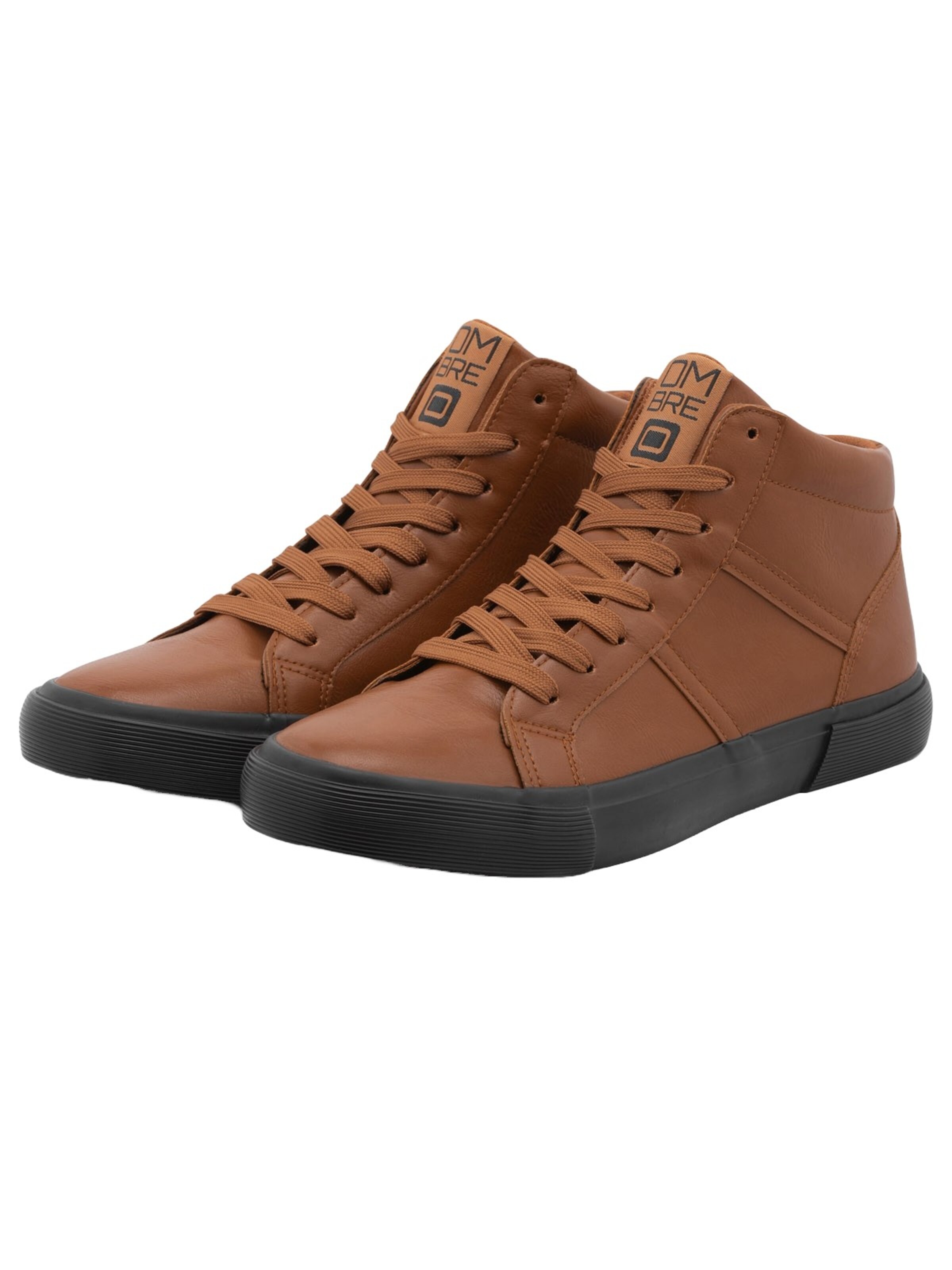 Ombre High-top trainers in Brown