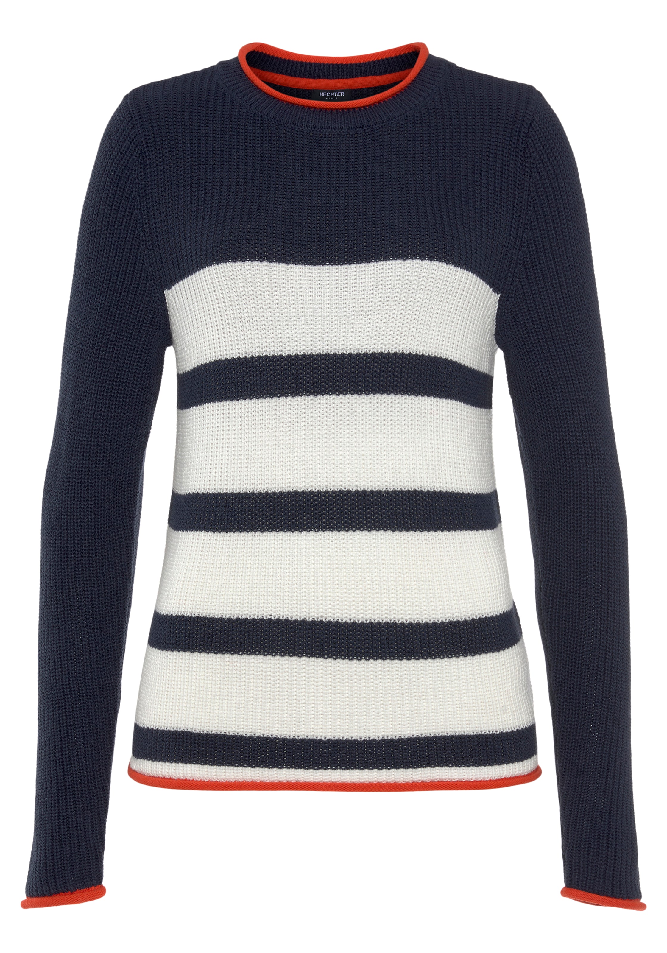 HECHTER PARIS Pullover in Blau: Vorderseite