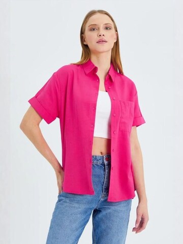 Maglietta di MixRay in rosa: frontale
