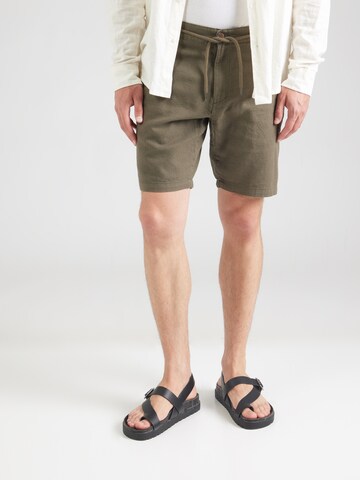 regular Pantaloni chino 'Caro' di INDICODE JEANS in verde: frontale