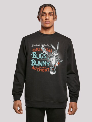 F4NT4STIC Sweatshirt 'Looney Tunes' in Schwarz: Vorderseite