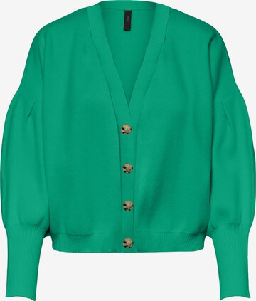 Y.A.S Плетена жилетка в зелено: отпред
