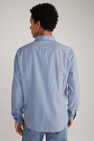 JOOP! Jeans Regular fit Button Up Shirt 'Hanson' in Blue