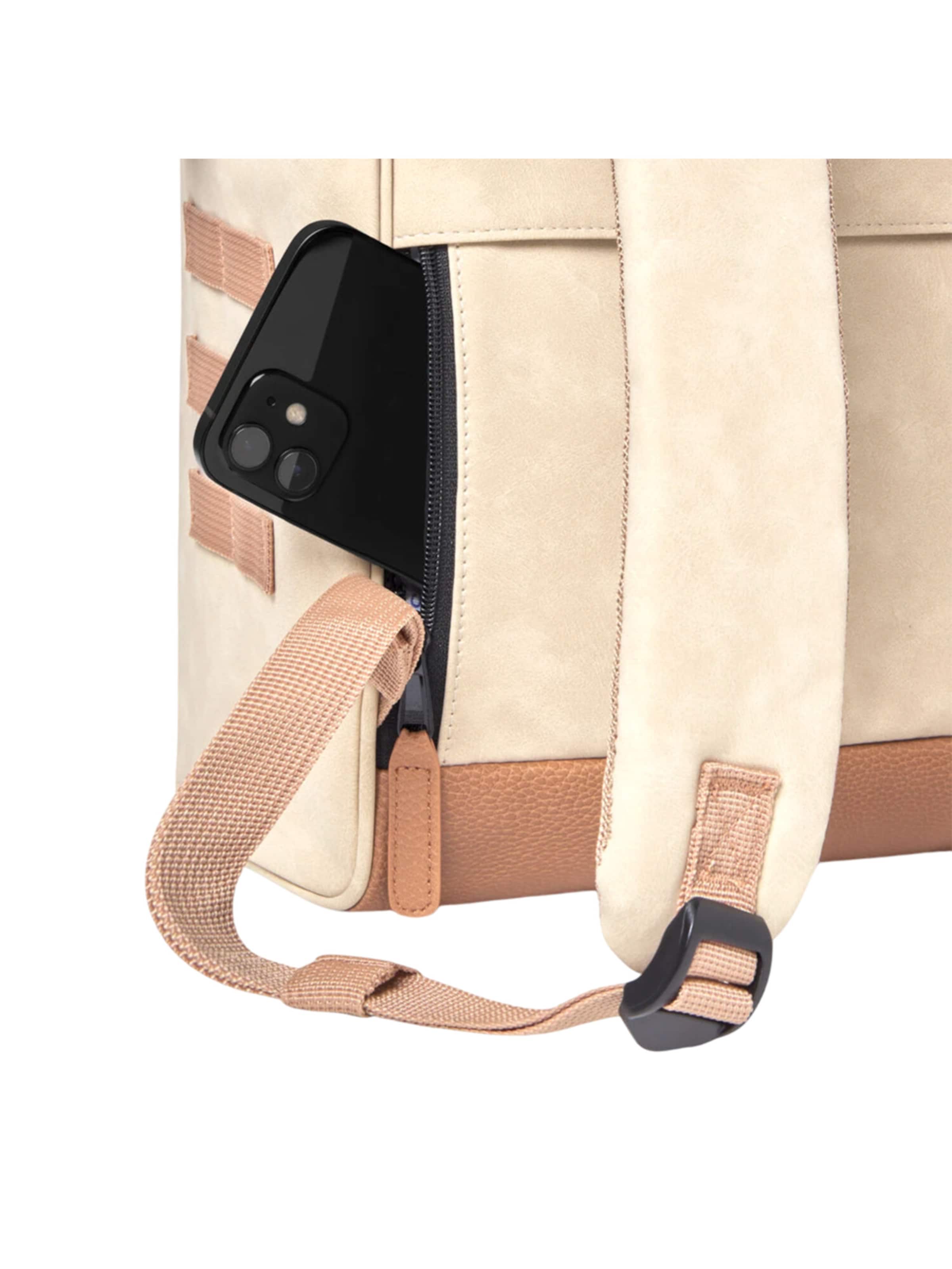 Cabaia Backpack 'Andenne M' in Beige