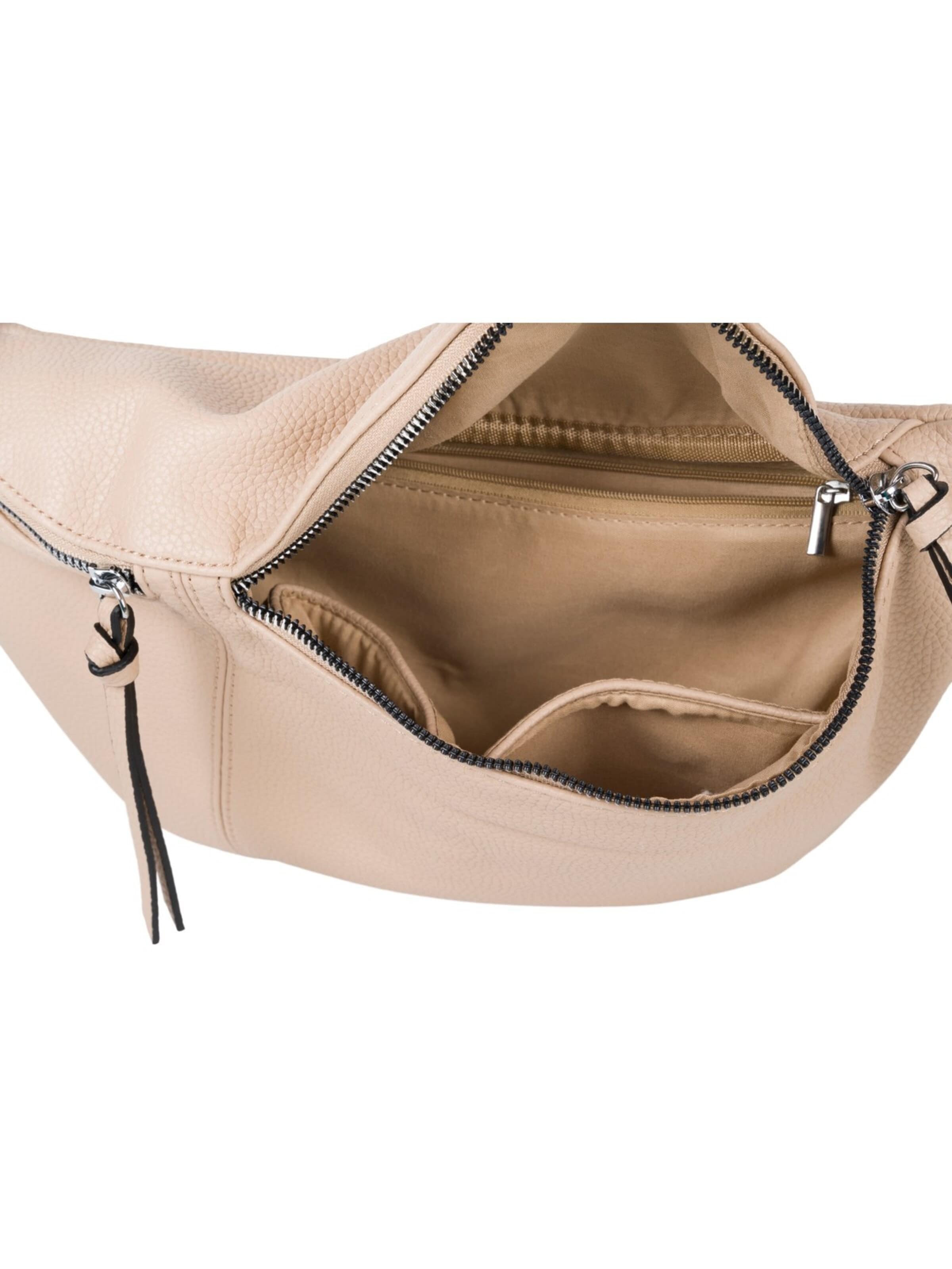styleBREAKER Umhängetasche 'Halbmond Crossbody Bag Set 3-Teilig'‌‌‌‌‌‌‌‌‌‌ in Braun