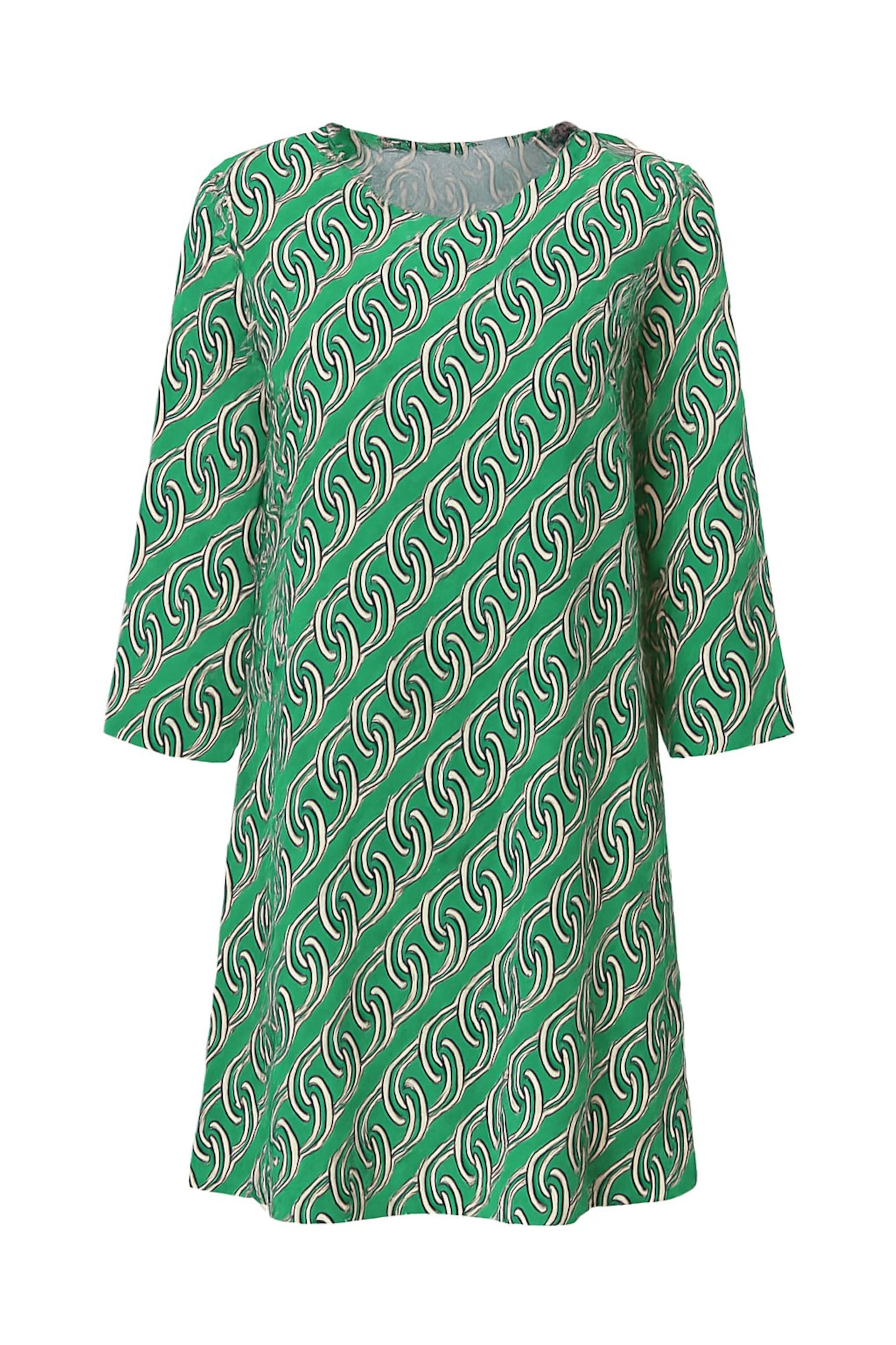 For You Moda Jurk in Groen: voorkant