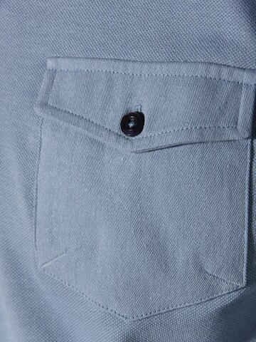 Jan Vanderstorm Shirt 'Fjodor' in Blue
