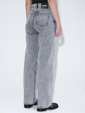 Dr. Denim Regular Jeans 'Echo High Straight' in Grey