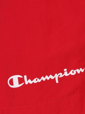 Champion Authentic Athletic Apparel Rövid fürdőnadrágok - piros
