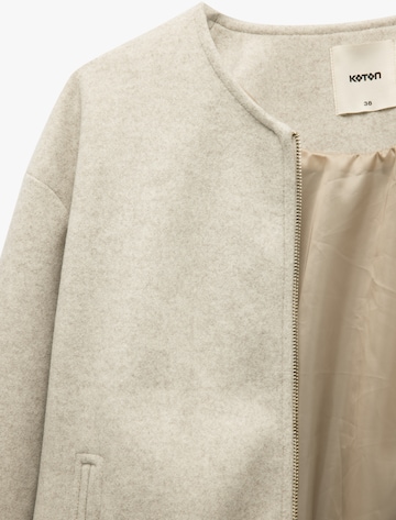Koton Between-Season Jacket in Grey