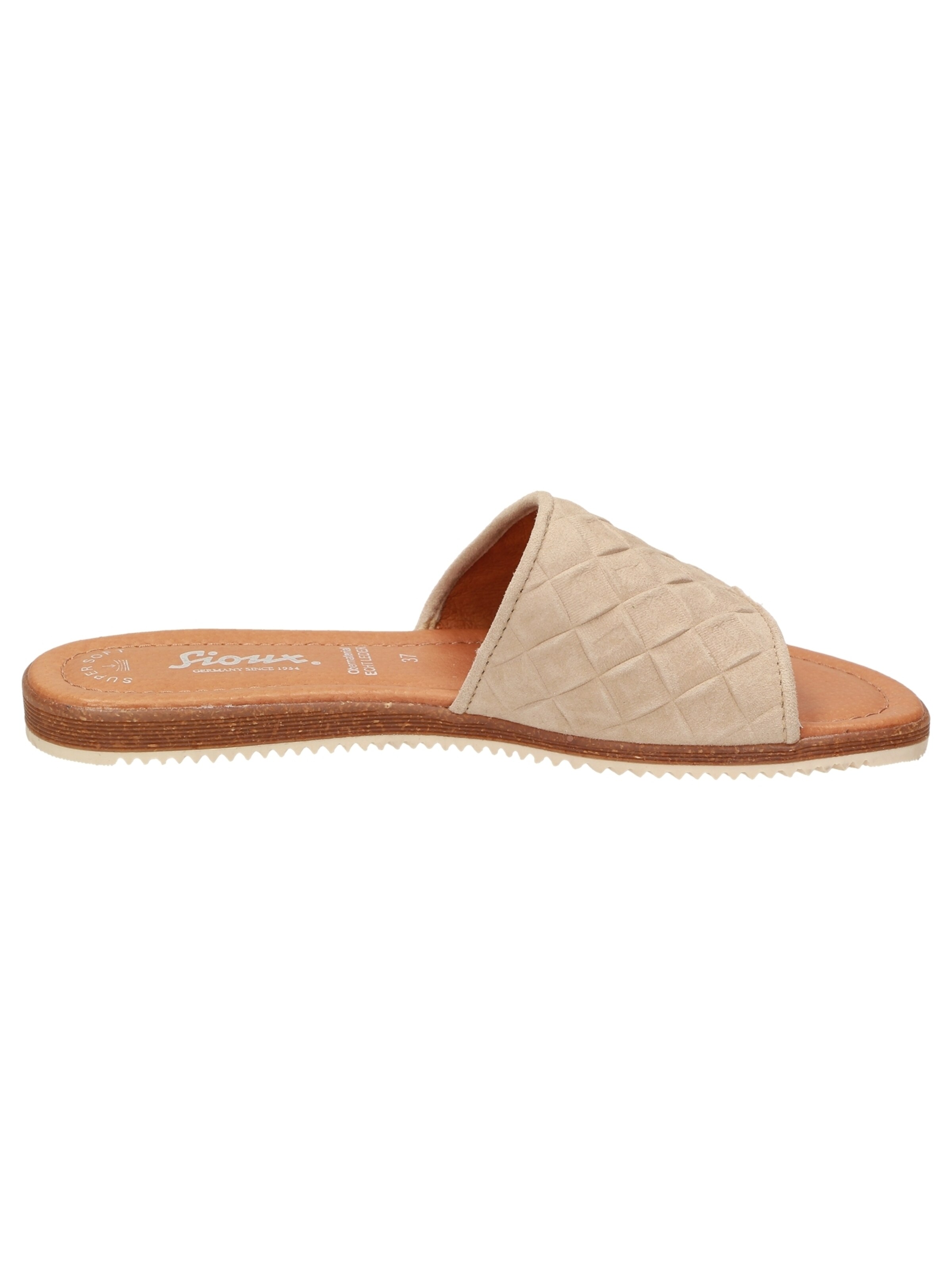 Frauen Pantoletten SIOUX Sandale ' Ingalisa-700 ' in Beige - AM02868 Frauen Pantoletten SIOUX Sandale ' Ingalisa-700 ' in Beige - AM02868