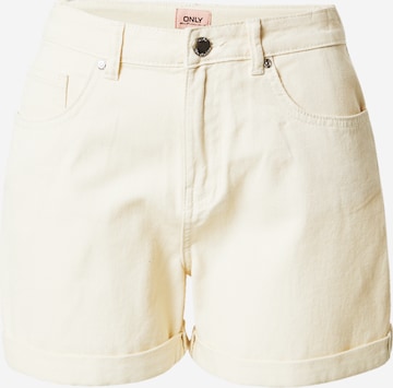 ONLY Broek 'JOAN' in Beige: voorkant