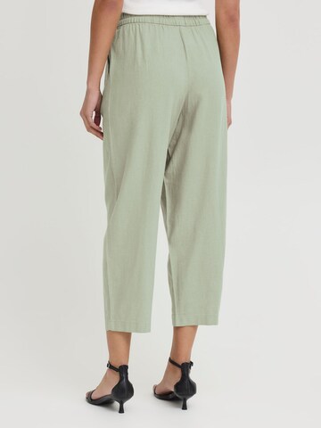 ICHI Loosefit Broek ' IHLINNO ' in Groen