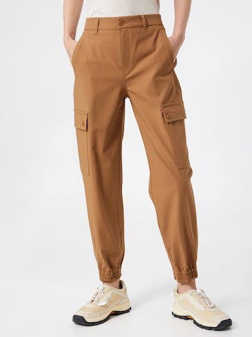 DRYKORN Cargo Pants 'FREIGHT' in Brown: front