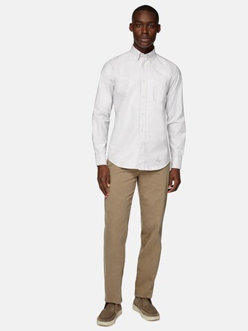 Boggi Milano Slimfit Kalhoty – béžová