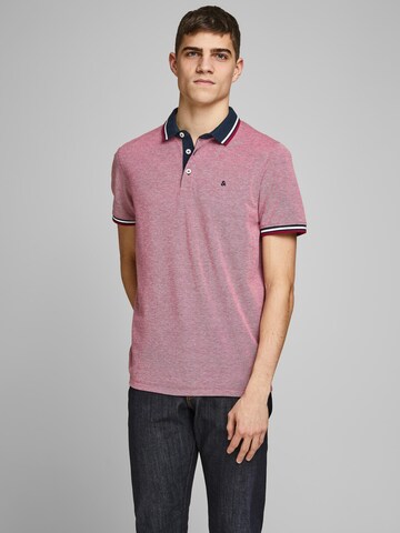 JACK & JONES Футболка 'Paulos' в Ярко-розовый: спереди