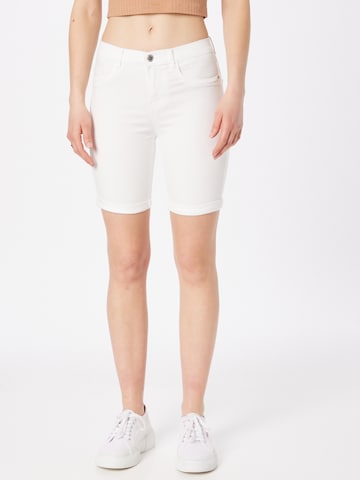 Coupe slim Jean 'Rain' ONLY en blanc : devant