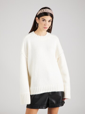 TOPSHOP Sweter w kolorze beżowy: przód