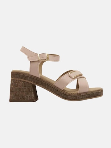 Limoya Sandals in Beige
