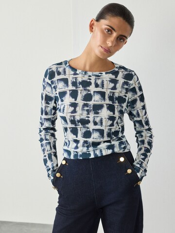 Next Sweatshirt in Blue: front